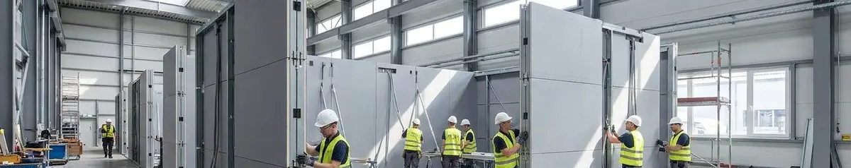 Panel Dinding Modular: Solusi Konstruksi Cepat Bangunan Industri
