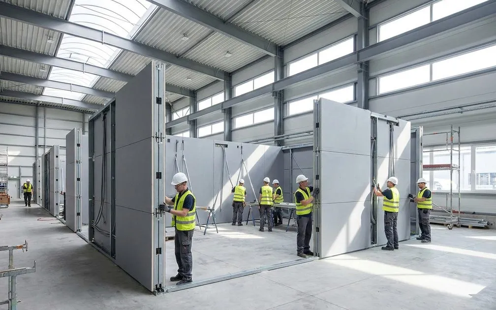 Panel Dinding Modular: Solusi Konstruksi Cepat Bangunan Industri