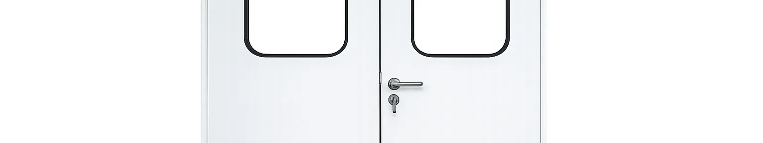 Double Swing Cleanroom Door