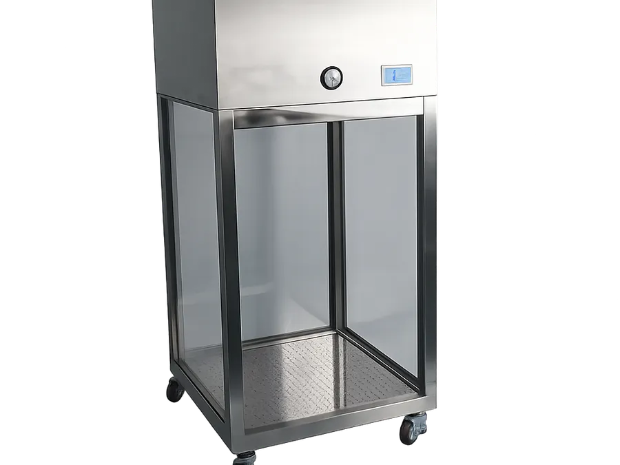 Stainless Steel Sampling Booth
